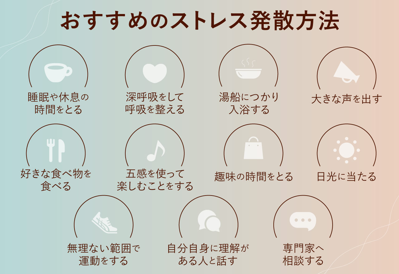 ストレス発散方法がわからない方必見!おすすめのストレス発散方法11選 |BREATHER株式会社